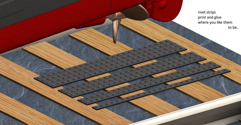 3D модель Торпедный катер Туполев Г-5 – Упрощённая версия - фото 71