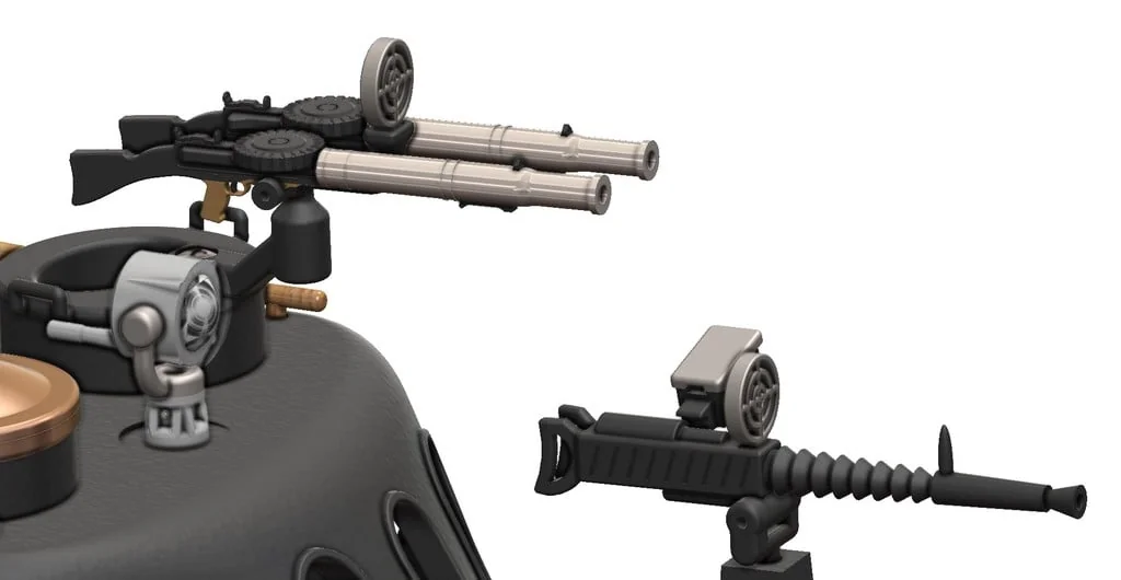 3D модель Торпедный катер Туполев Г-5 – Упрощённая версия - фото 98