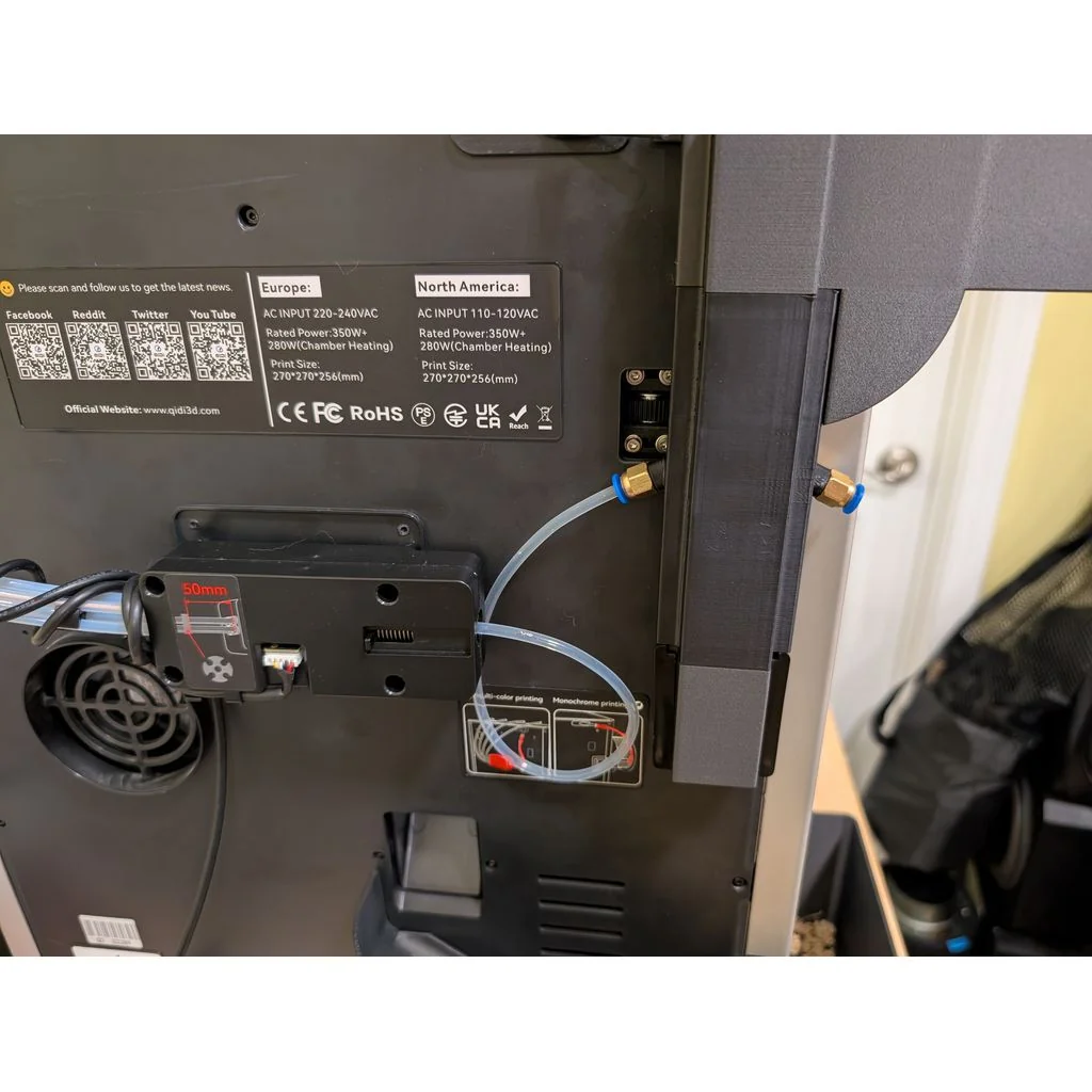 3D модель Держатель катушки для QiDi Q2/Q2C, версия 2 - фото 7