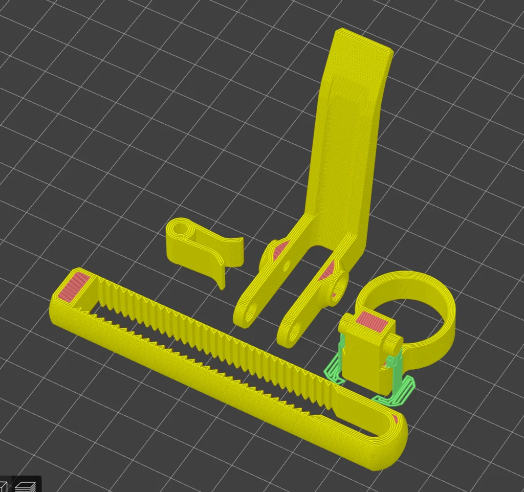 3D модель Дозатор флюса для шприца на 10 мл - фото 4