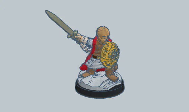 3D модель Модель King Brand в масштабе 10 мм - фото 1