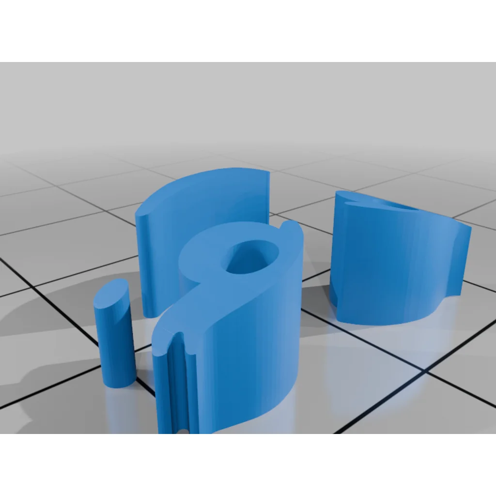 3D модель Гигантская минифигурка девочки в костюме слона - фото 29