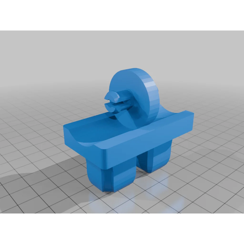 3D модель Гигантская минифигурка девочки в костюме слона - фото 35