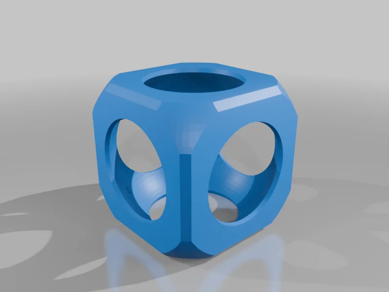 3D модель 3D Модель Куба и Сферы - фото 3