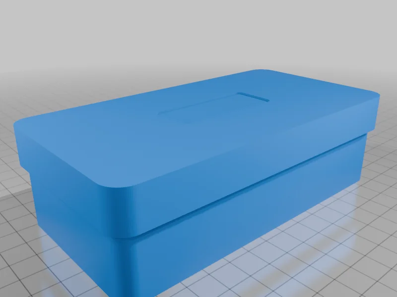 Коробка для патронов 9MM с крышкой