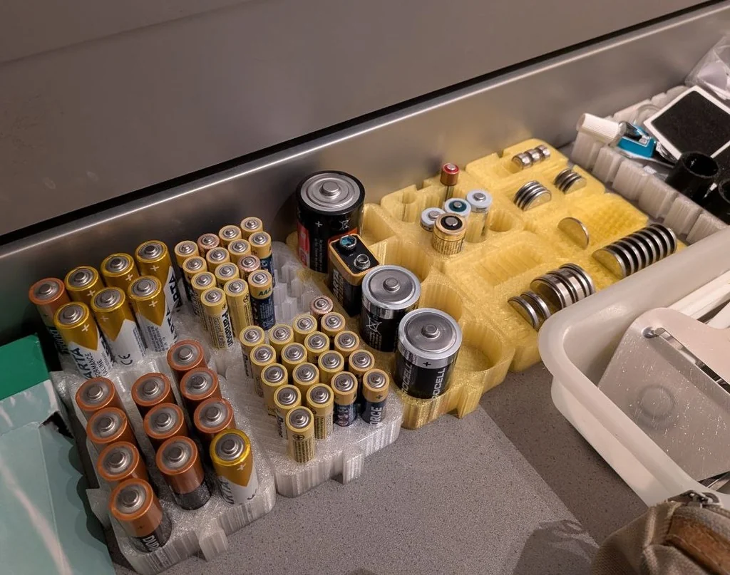 Универсальное решение для хранения батарей