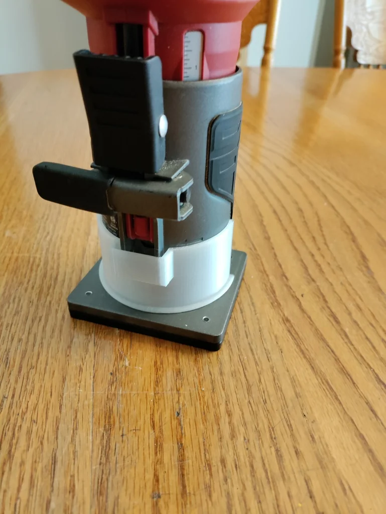 Крышка для отверстия вытяжки роутера Bauer 20V