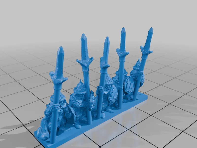 Модель армии Дейла 10мм