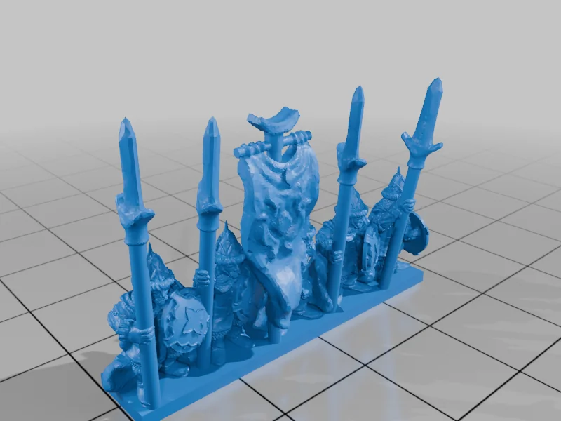 Модель армии Дейла 10мм