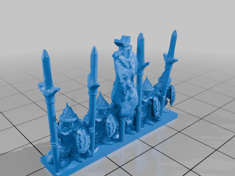 Модель армии Дейла 10мм