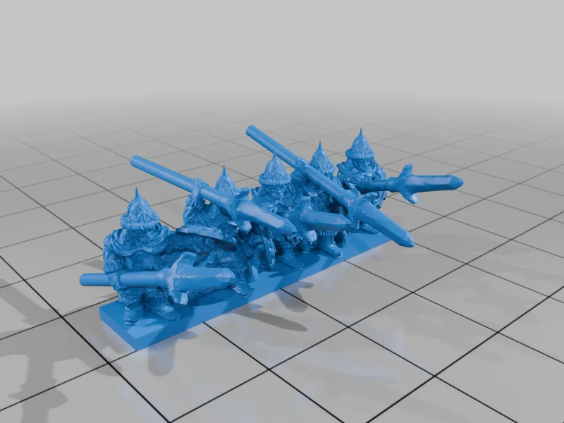 Модель армии Дейла 10мм