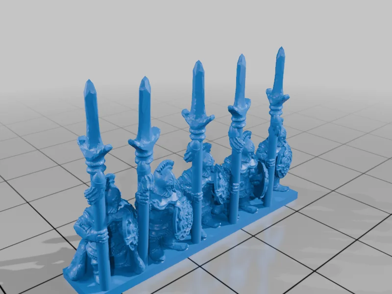 Модель армии Дейла 10мм