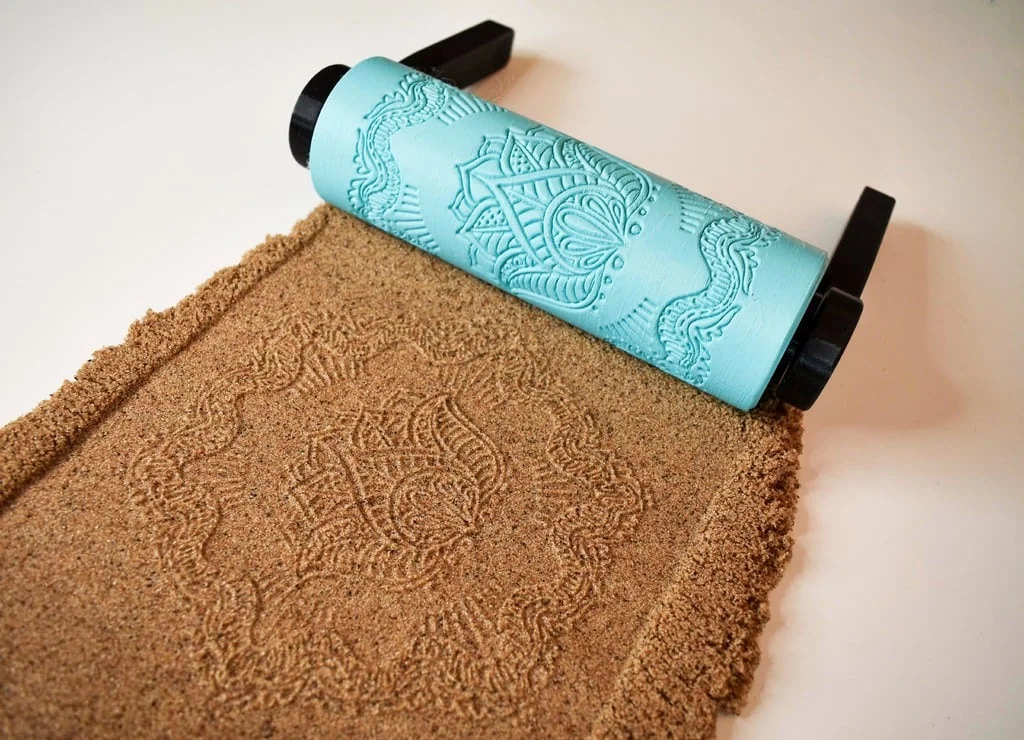 3D модель Текстурные ролики - Мандалы #9 - фото 2