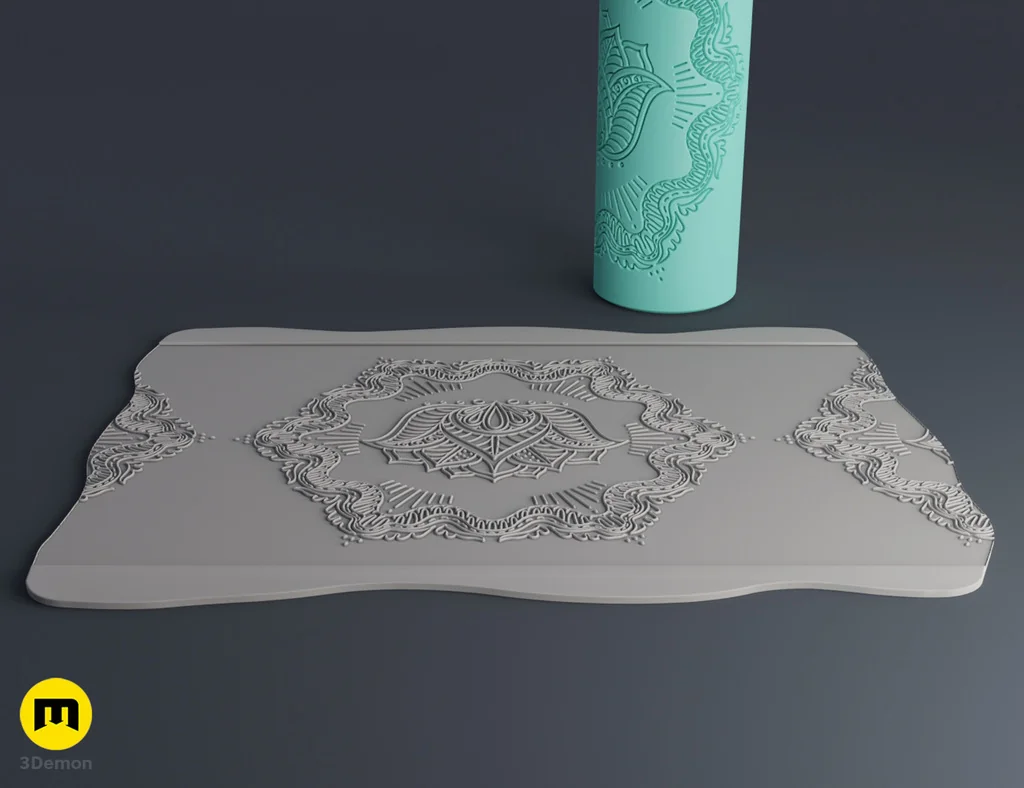 3D модель Текстурные ролики - Мандалы #9 - фото 6