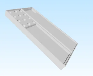 Подставка для клеевого пистолета с держателями для стержней