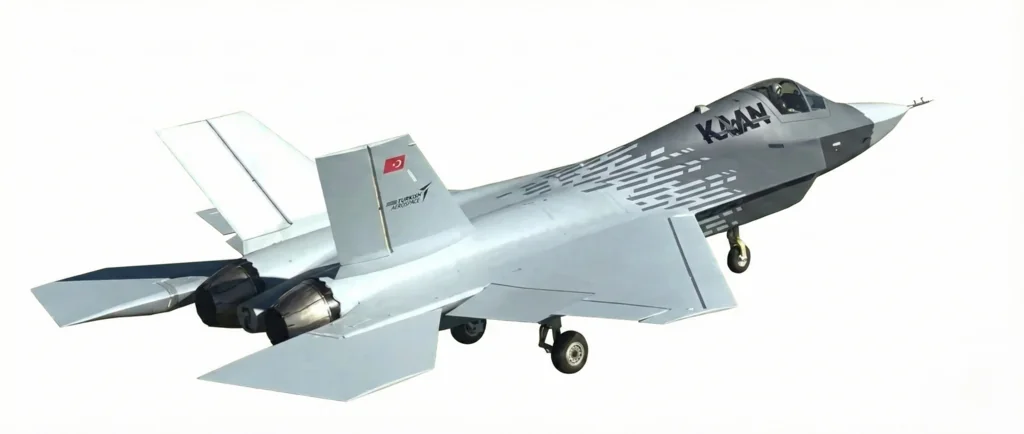 3D модель истребителя TAI TF-X KAAN