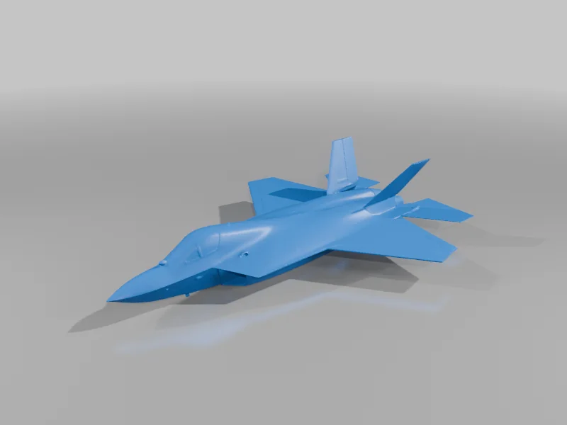 3D модель 3D модель винищувача TAI TF-X KAAN - фото 4