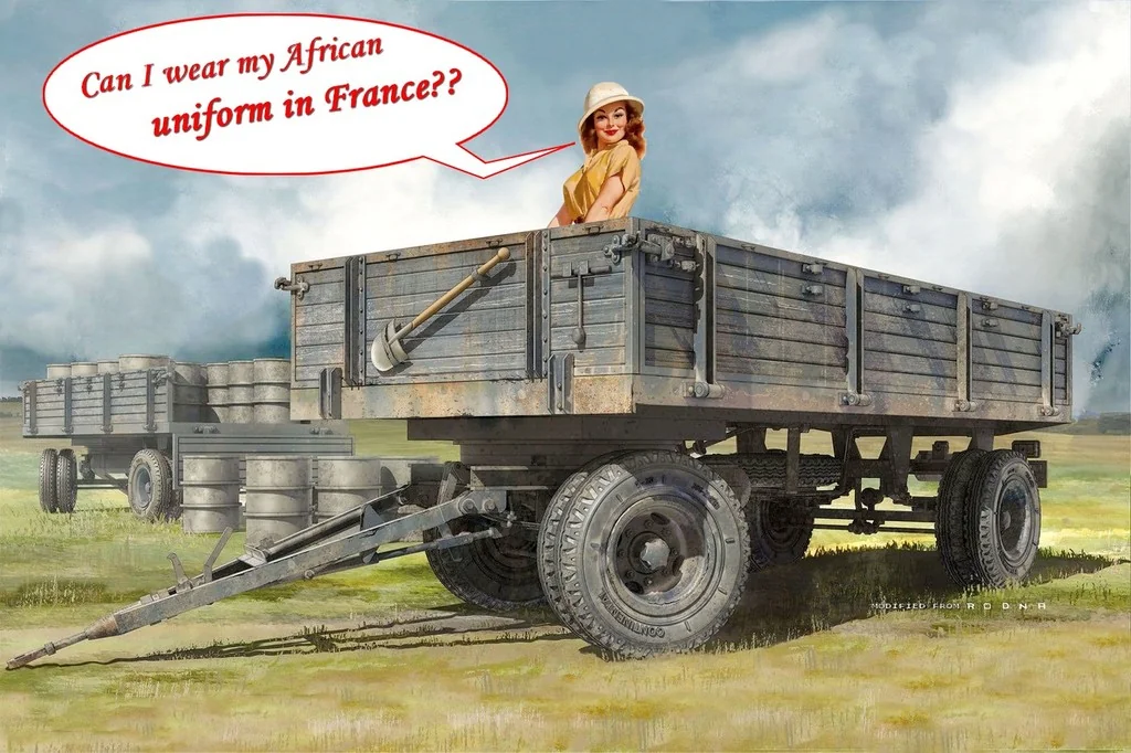 Модель прицепа Einheitsanhänger 5 т Baumuster E5