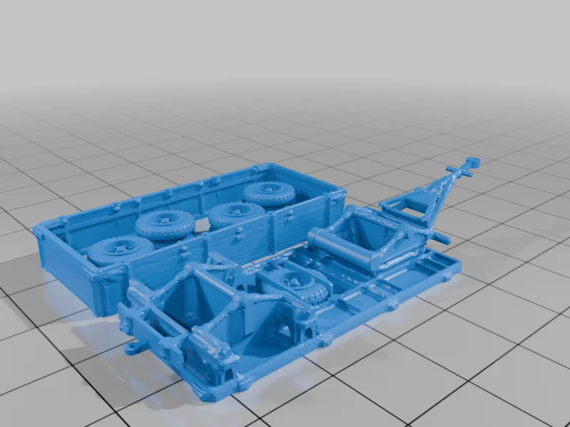 Модель прицепа Einheitsanhänger 5 т Baumuster E5
