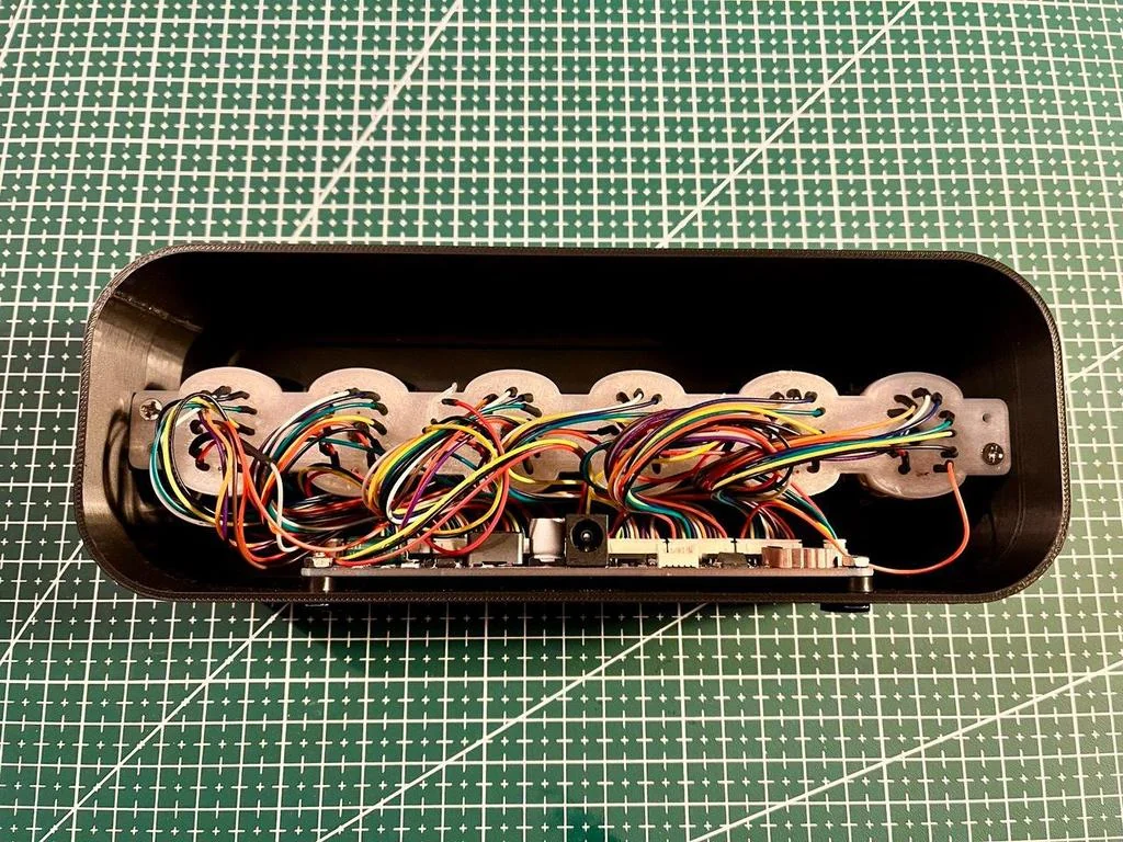 Панель управления Nixie IN12