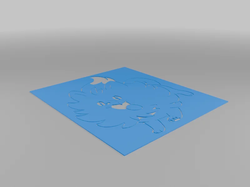 3D Модель Pombon Stencil