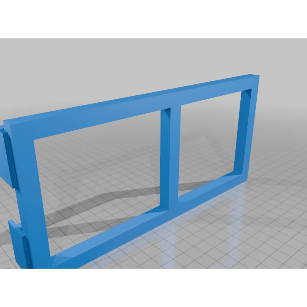 3D модель Платформа для обслуживания OO Gauge с перилами - фото 4