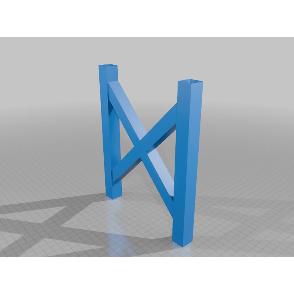 3D модель Платформа для обслуживания OO Gauge с перилами - фото 5