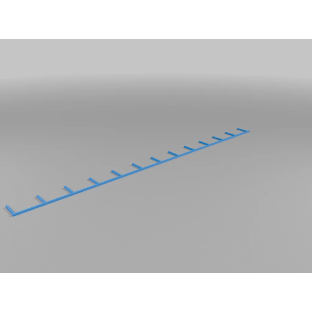 3D модель Платформа для обслуживания OO Gauge с перилами - фото 6