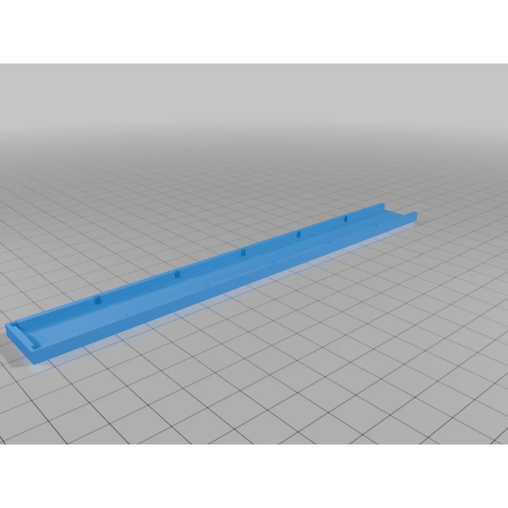 3D модель Платформа для обслуживания OO Gauge с перилами - фото 7