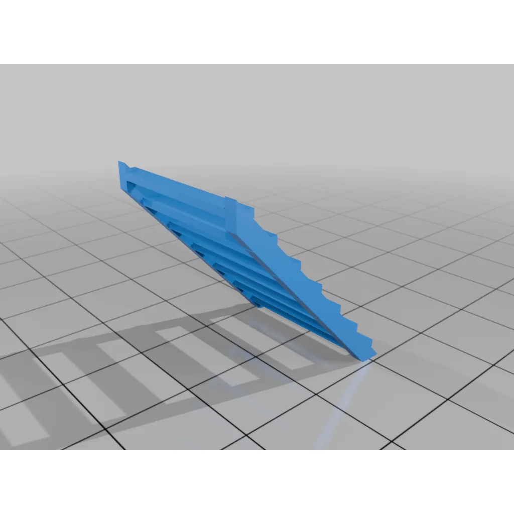 3D модель Платформа для обслуживания OO Gauge с перилами - фото 8