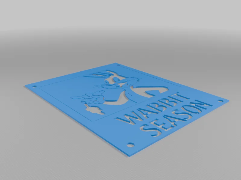 3D модель Шаблон Багза Банни 10 - фото 2