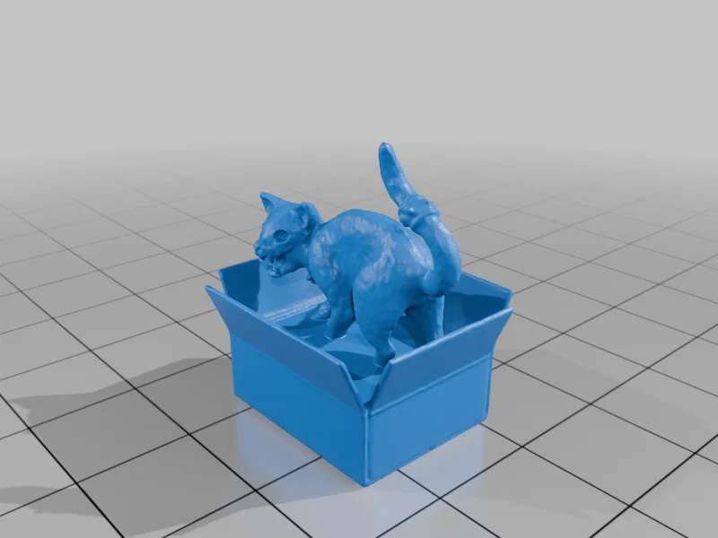 Миниатюра Кота Шрёдингера