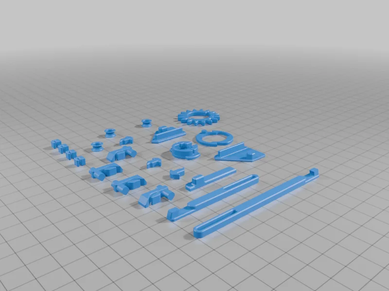 3D модель Окрема частина прихованого леза - фото 4