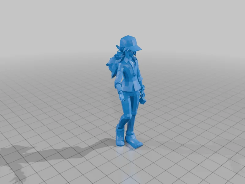 3D модель 3D-модель персонажа N из Pokemon Black White - фото 2