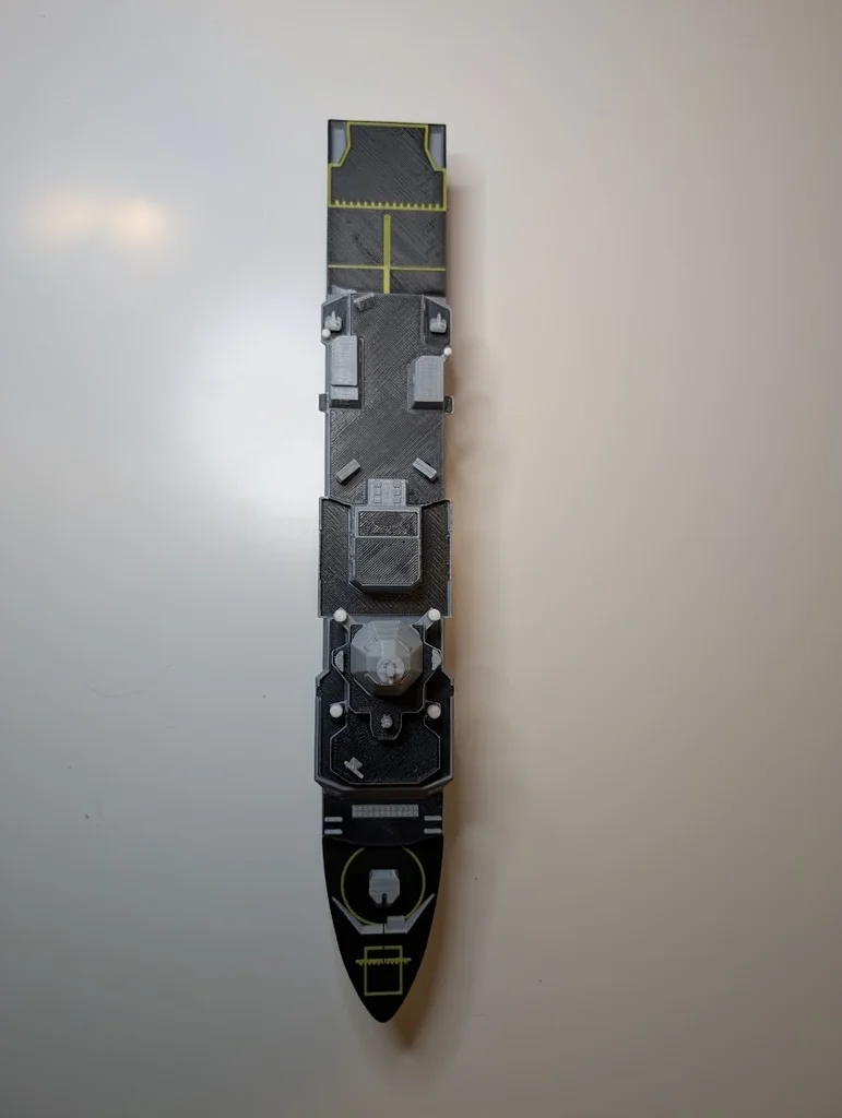 3D модель Есмінець класу River - HMCS Fraser (DDGH-630) - фото 2