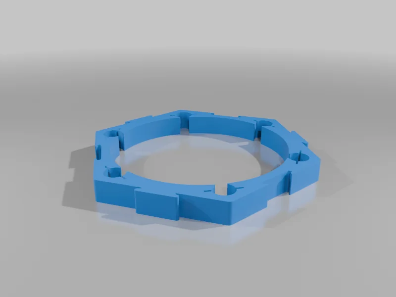 3D модель Модульный стенд для бутылок - фото 3