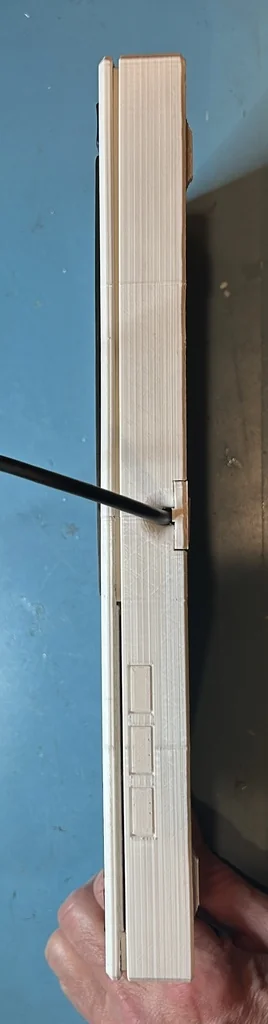 3D модель Корпус клавиатуры Lenovo Thinkpad X61 с контроллером Teensy 4.0 - фото 4