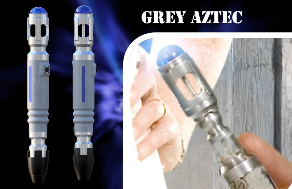 3D модель Соник-отвертка Девятого и Десятого Докторов (Серая Азтека) STL