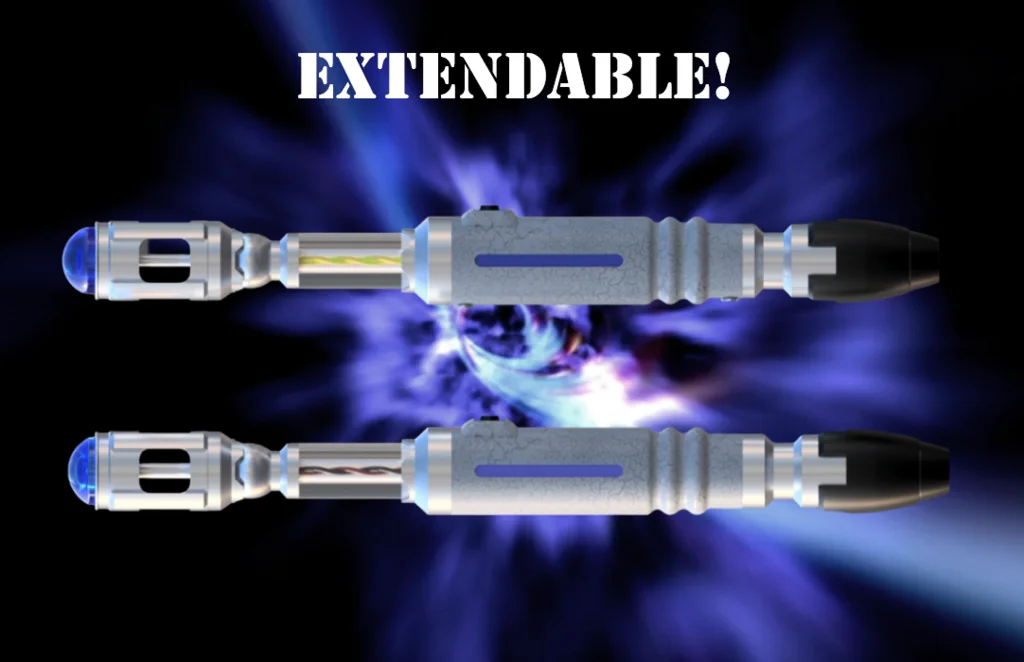 3D модель Соник-отвертка Девятого и Десятого Докторов (Серая Азтека) - фото 2