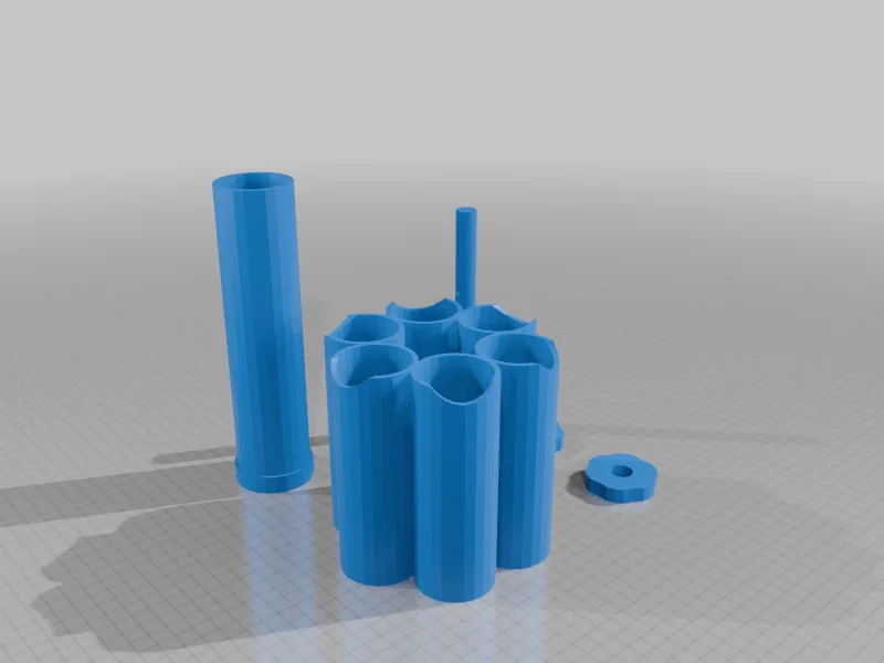 3D модель 3D-модель страйкбольного гранатомета M32 - фото 5