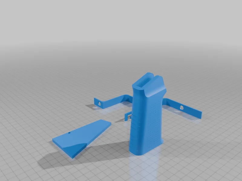 3D модель 3D-модель страйкбольного гранатомета M32 - фото 6