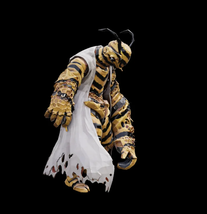 3D модель Модель пчелиного короля Хил'тхуз - фото 3