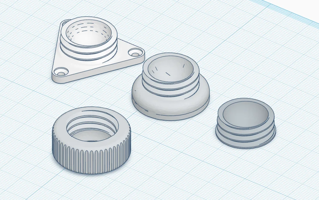 3D модель Модульна система кульових з'єднань - фото 2