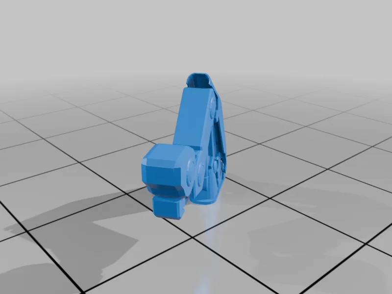 3D модель Квадрупедальный робот Faijin из игры Kreig Robots - фото 3