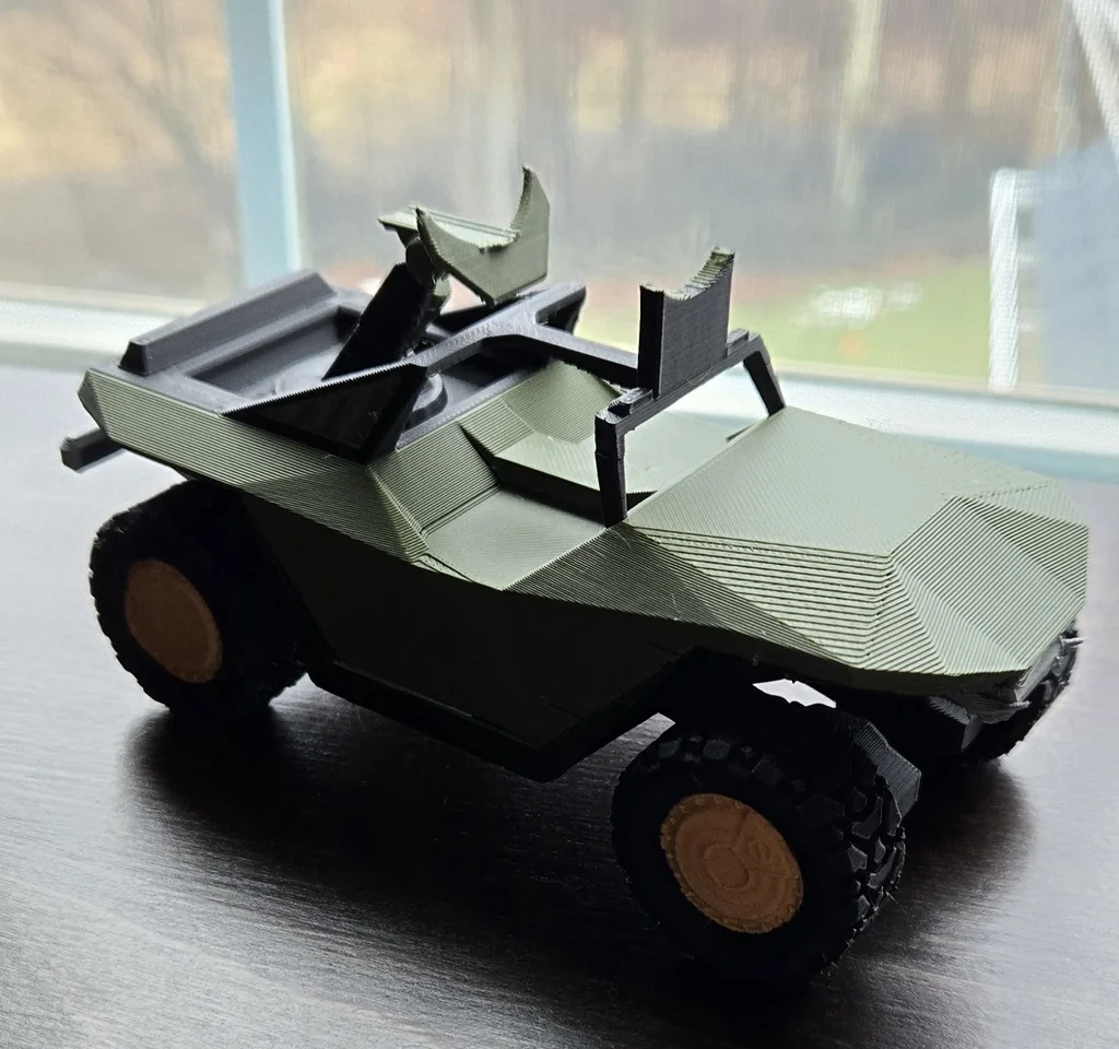 3D модель Подставка для ручек Halo Warthog - фото 1