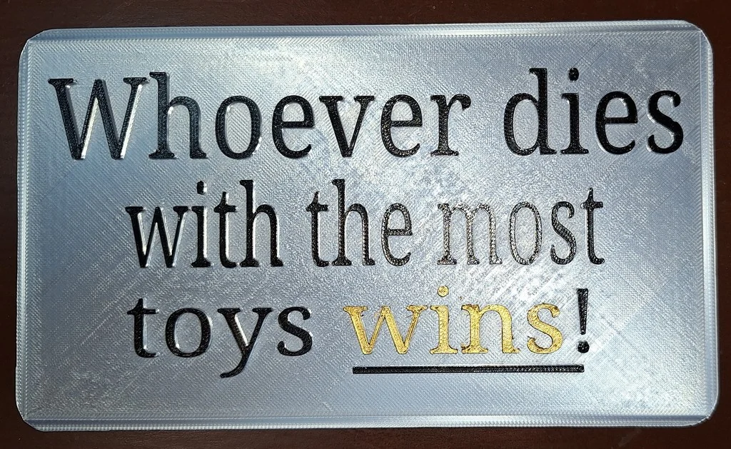 3D модель Модель: Кто умрет с большим количеством игрушек, тот и выиграл - фото 1
