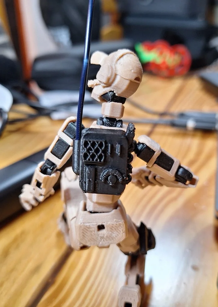 3D модель Радиостанции Dummy 13 Backpack 2.0 STL