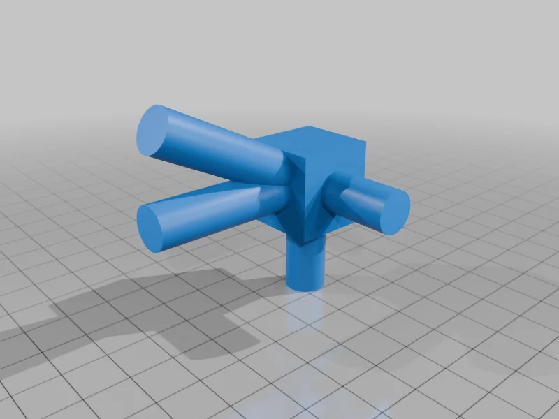 3D модель Соединения для теплицы - фото 2