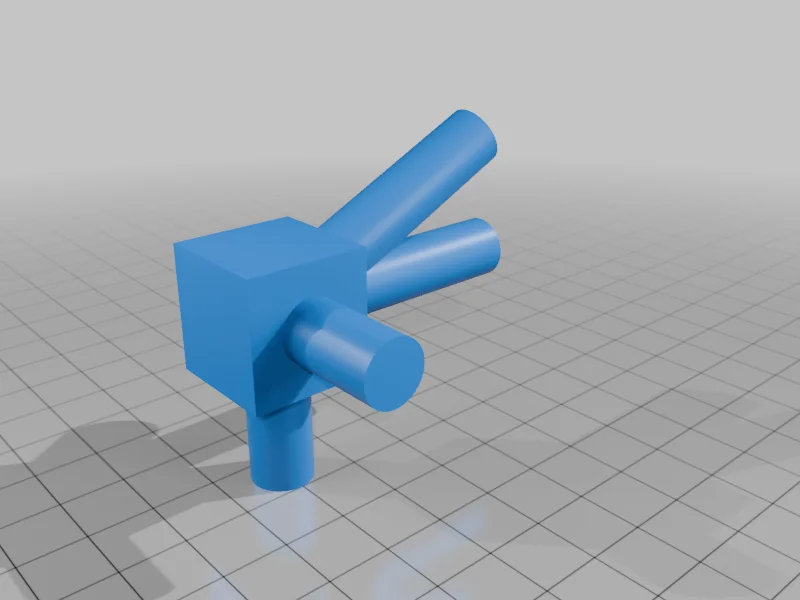 3D модель Соединения для теплицы - фото 3