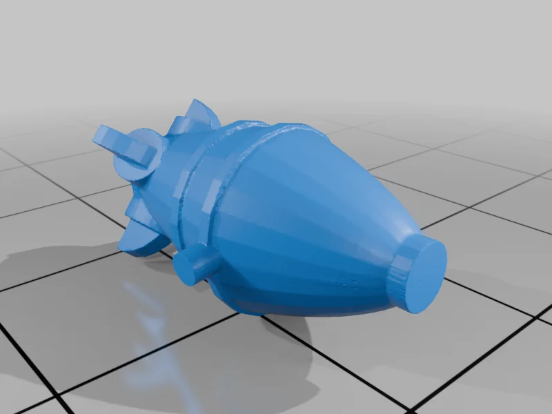 3D модель Гномий Гирокоптер - фото 6